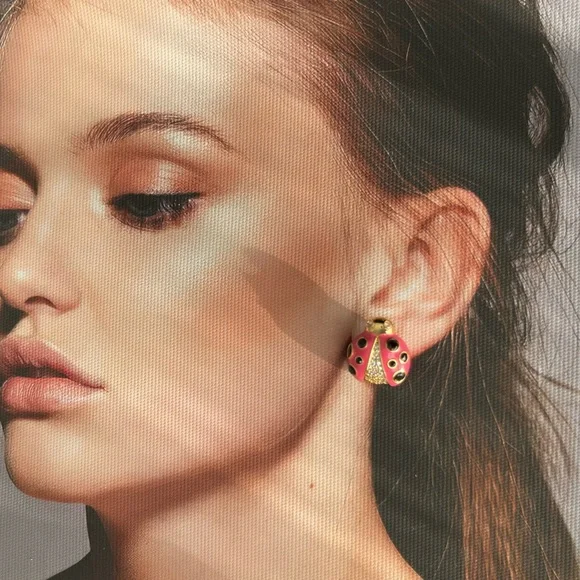 🎁Kate Spade Ladybug Studs NWT🎁 - Xmas
 Sale is on! - Picture 4 of 4